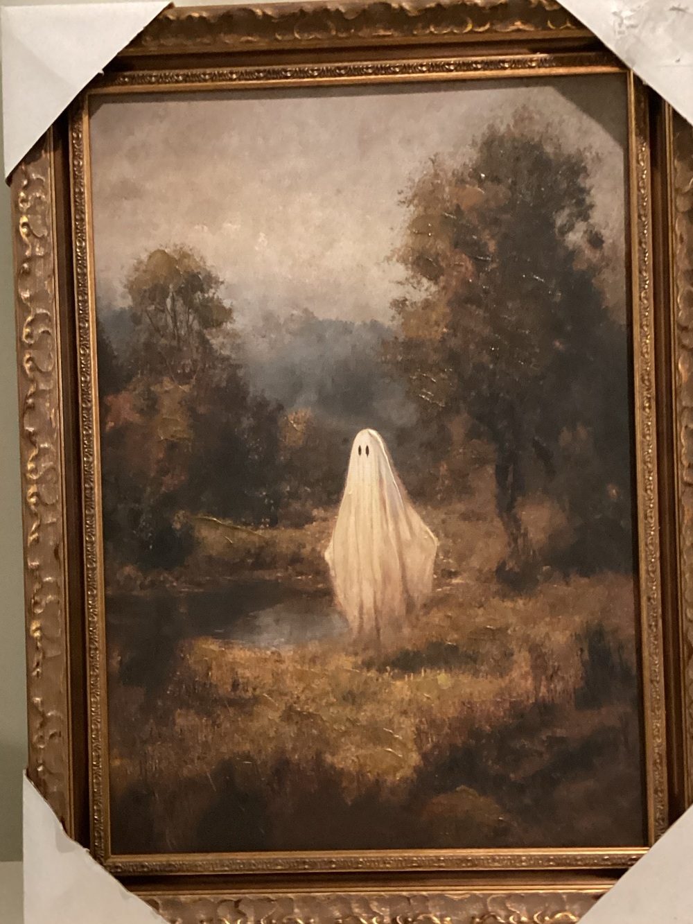 Framed Landscape Ghost Art Print
